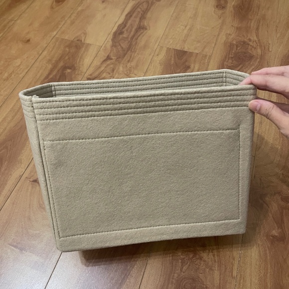 Bag Organizer Shaper for LV Neverfull MM Tote Beige New - Picture 6 of 7